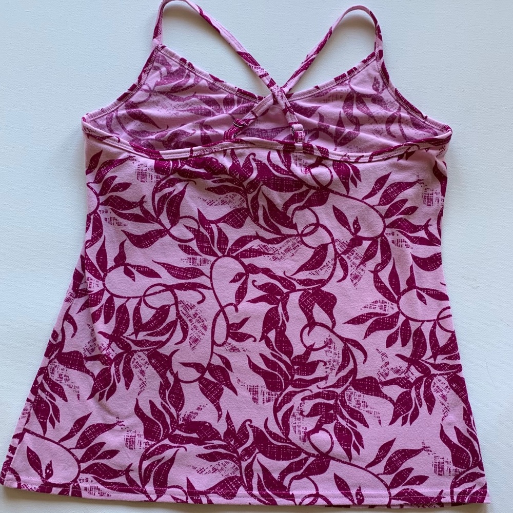The North Face pink floral tank top size medium - Picture 5 of 5